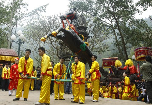 Giong festival- symbol of aspiration for freedom - ảnh 1